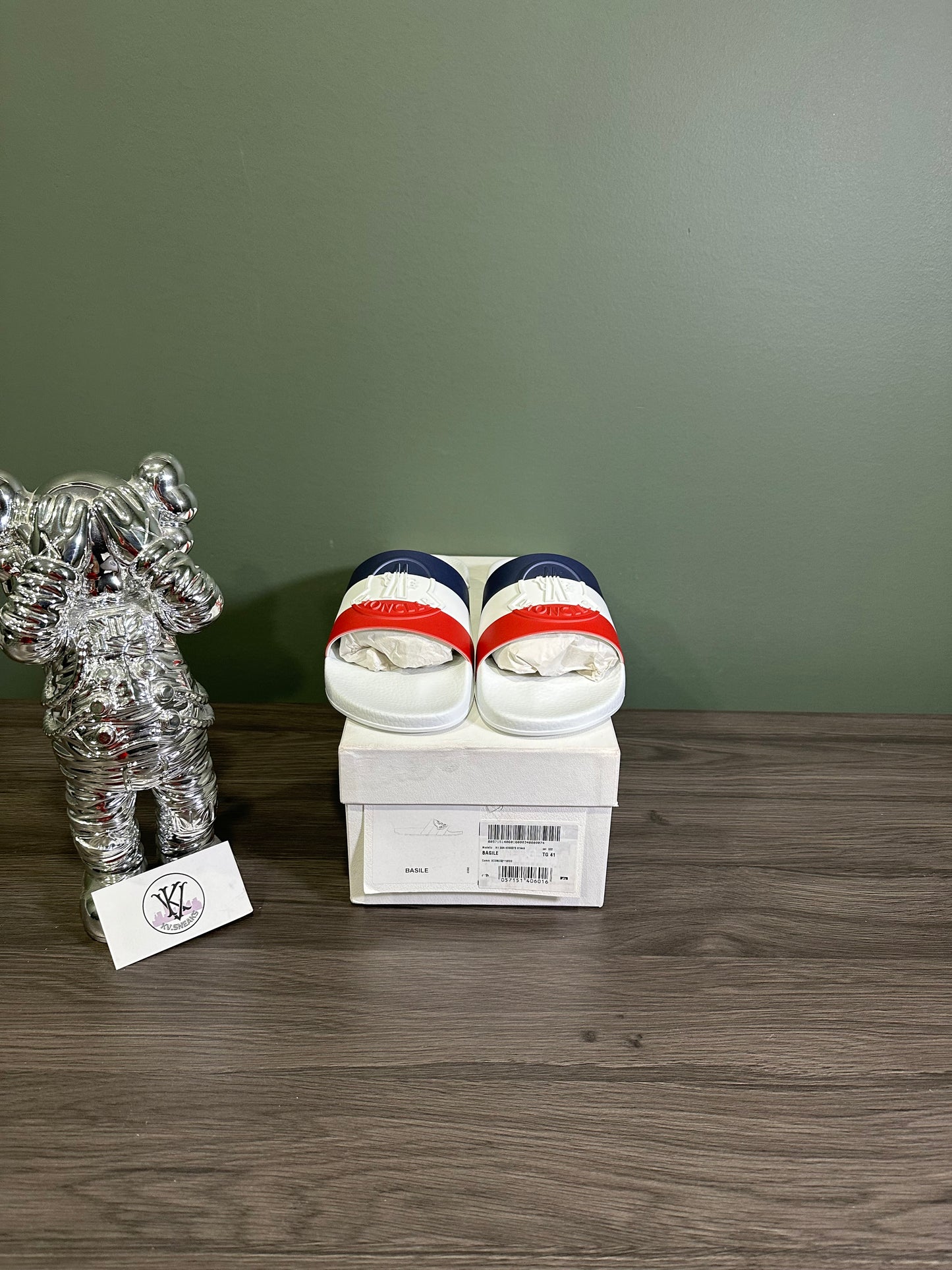 Moncler Basile Rubber Slide
