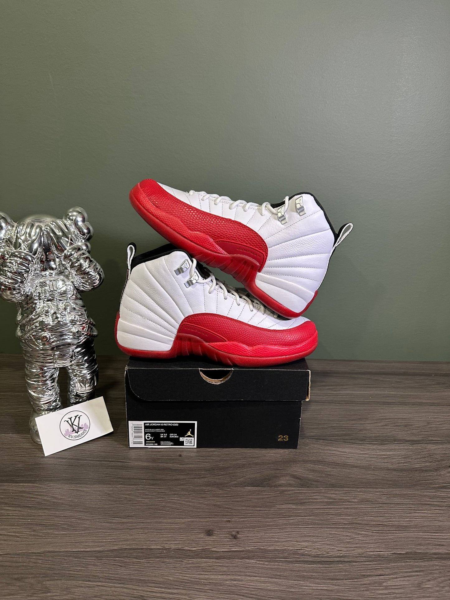 Jordan 12 Cherry 2023 (GS)