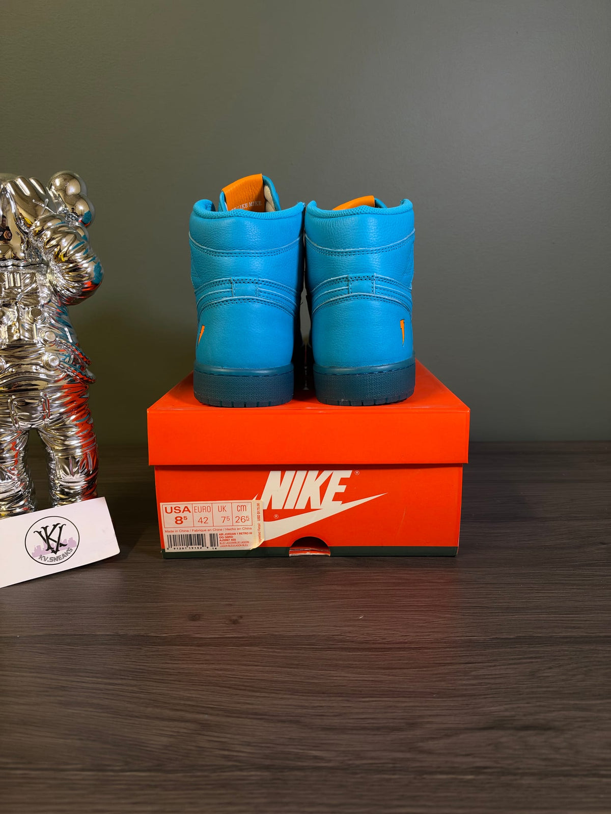 Jordan 1 Retro High Gatorade Blue Lagoon