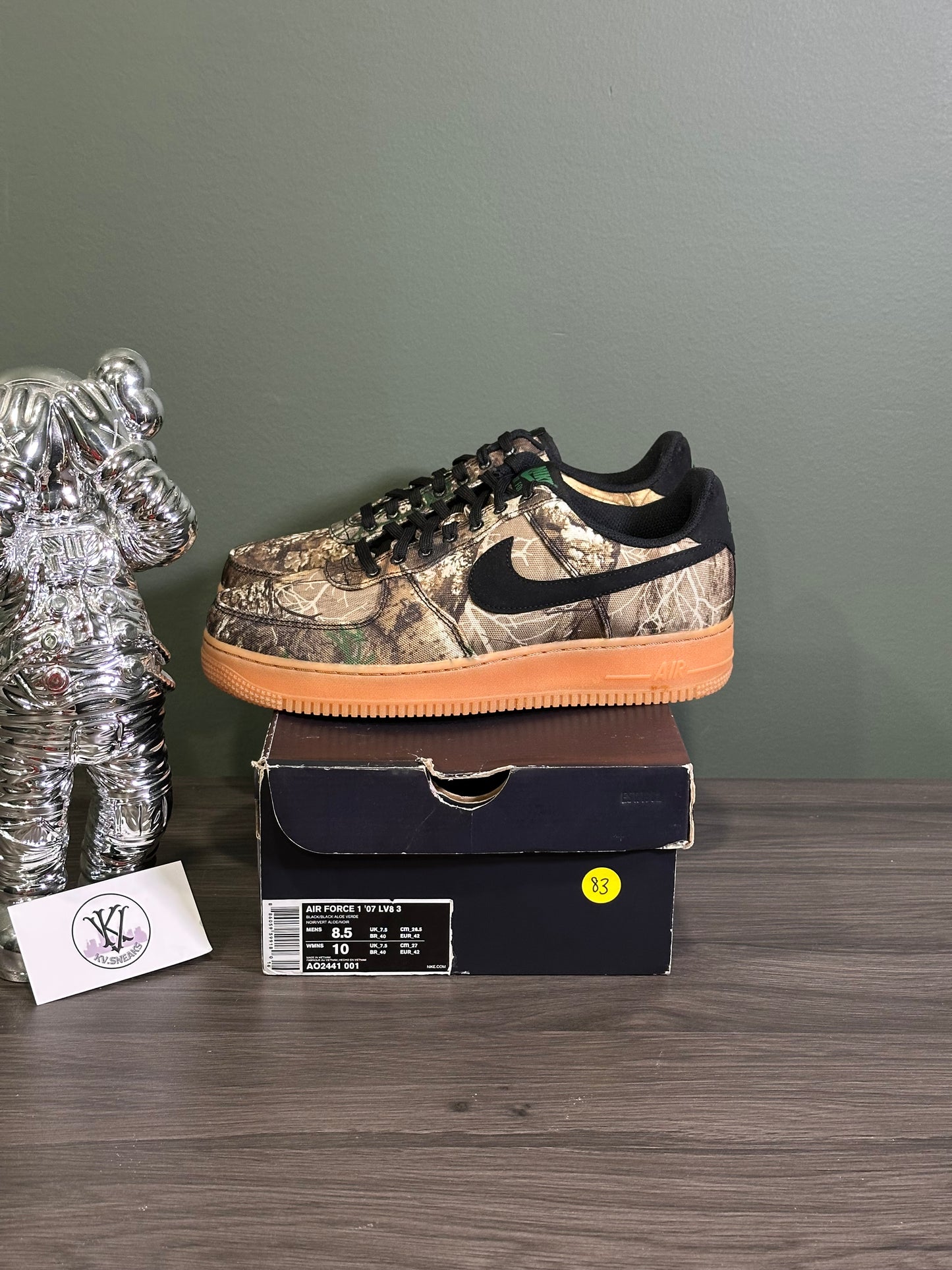 Air Force 1 Realtree Black