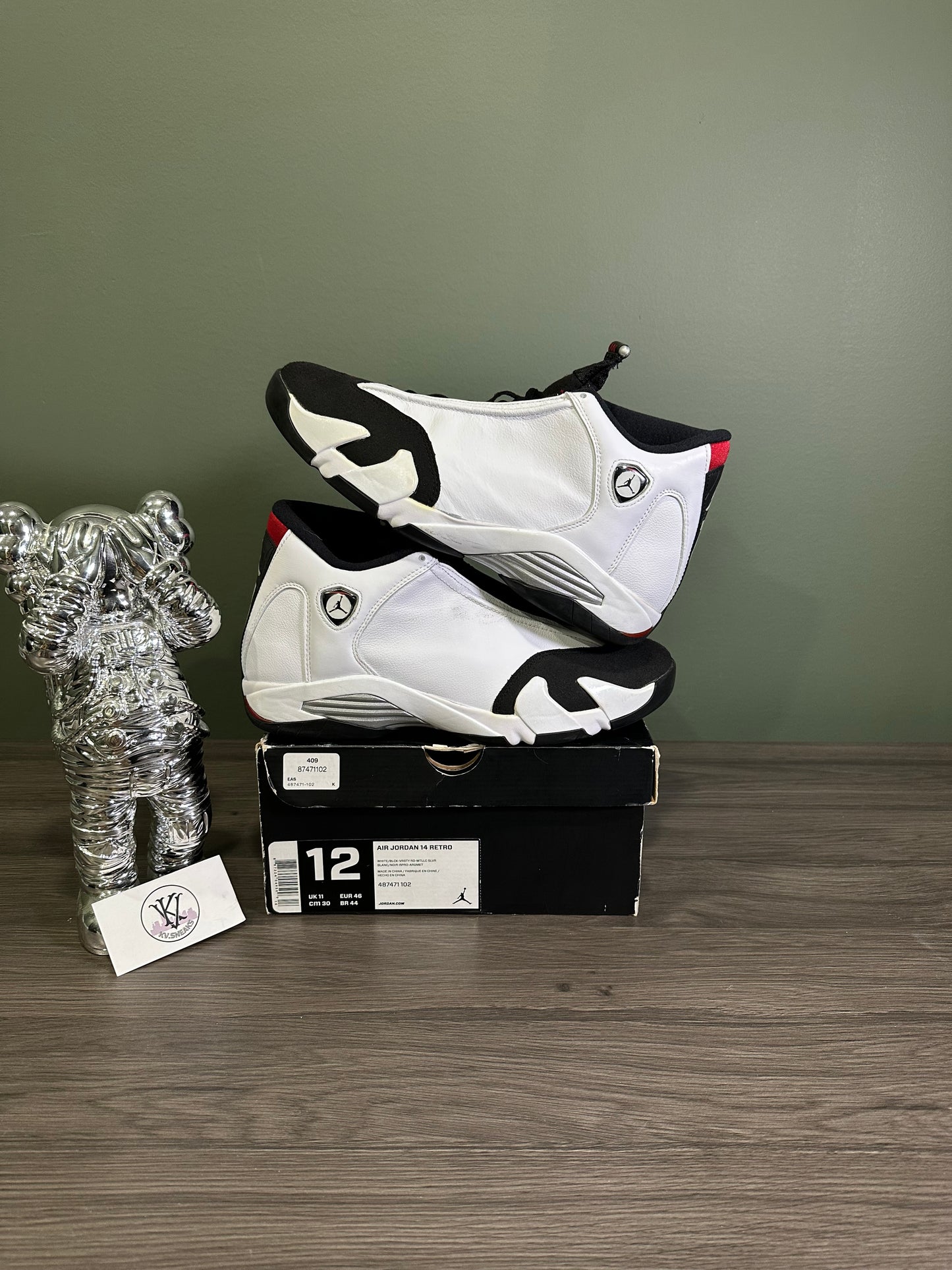 Jordan 14 Black Toe 2014