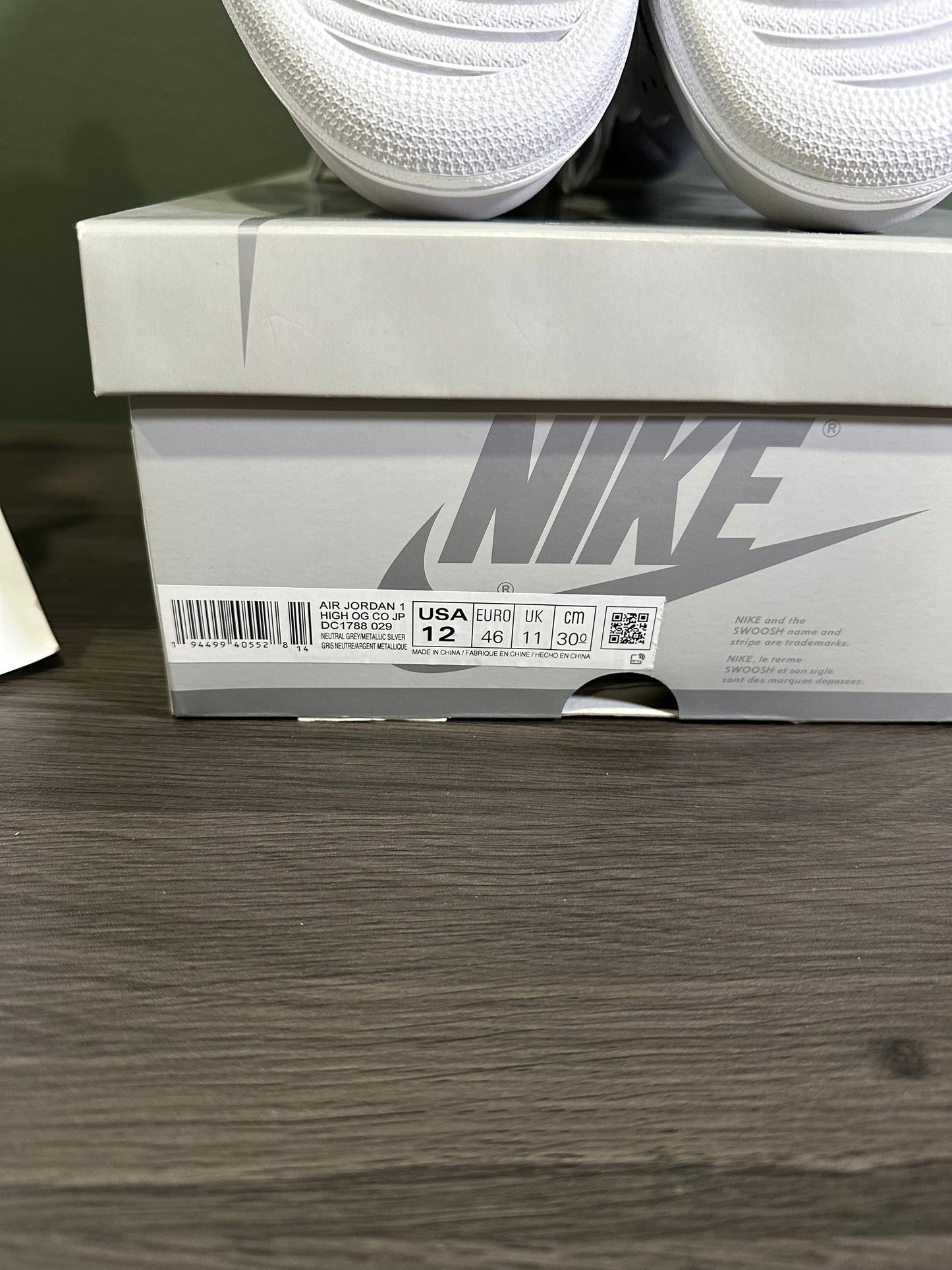 Jordan 1 High CO.JP Neutral Grey