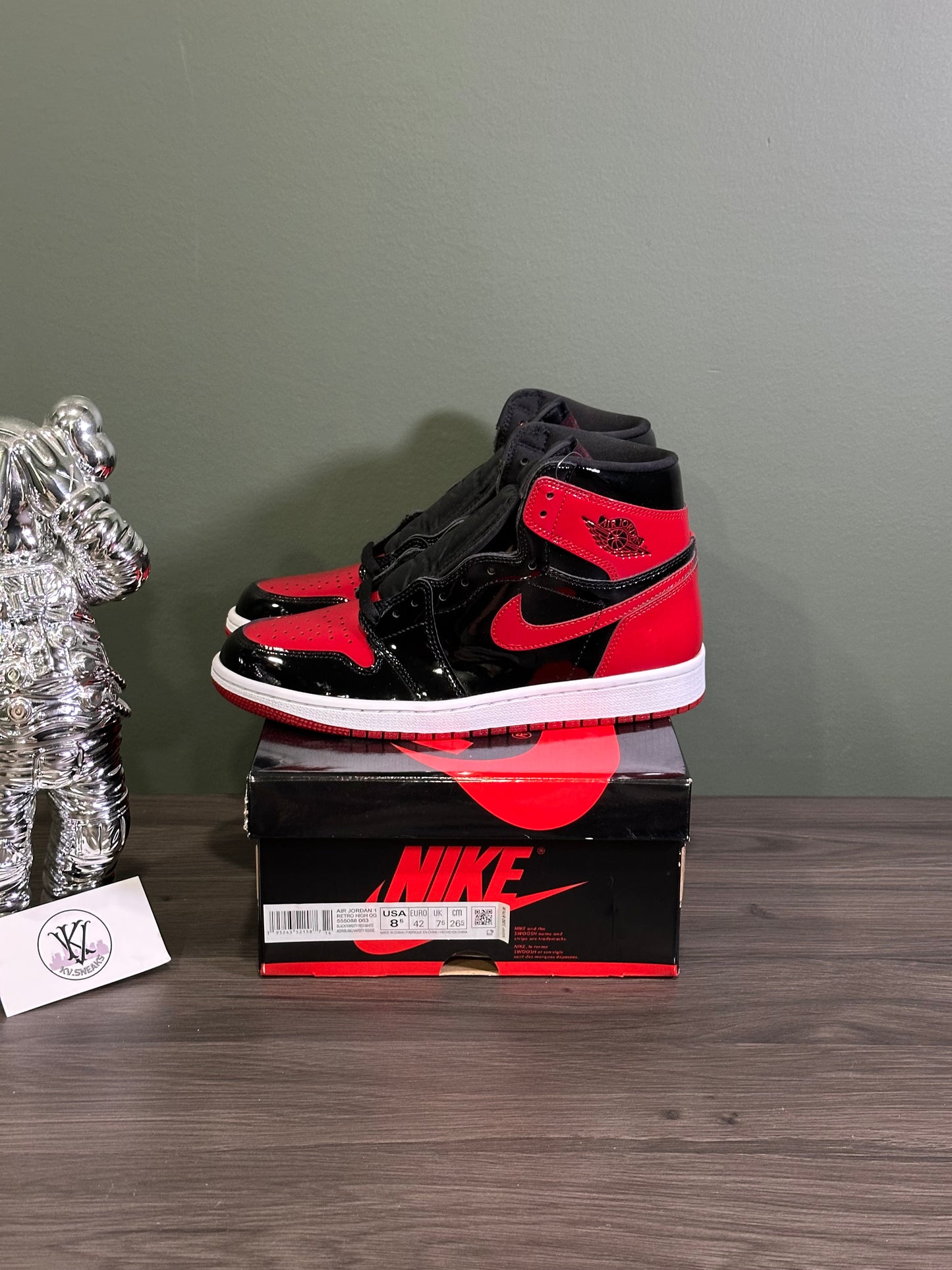 Jordan 1 High Patent Bred