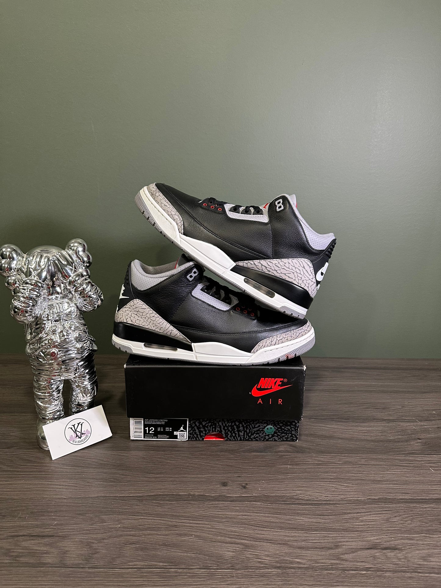 Jordan 3 Black Cement 2024