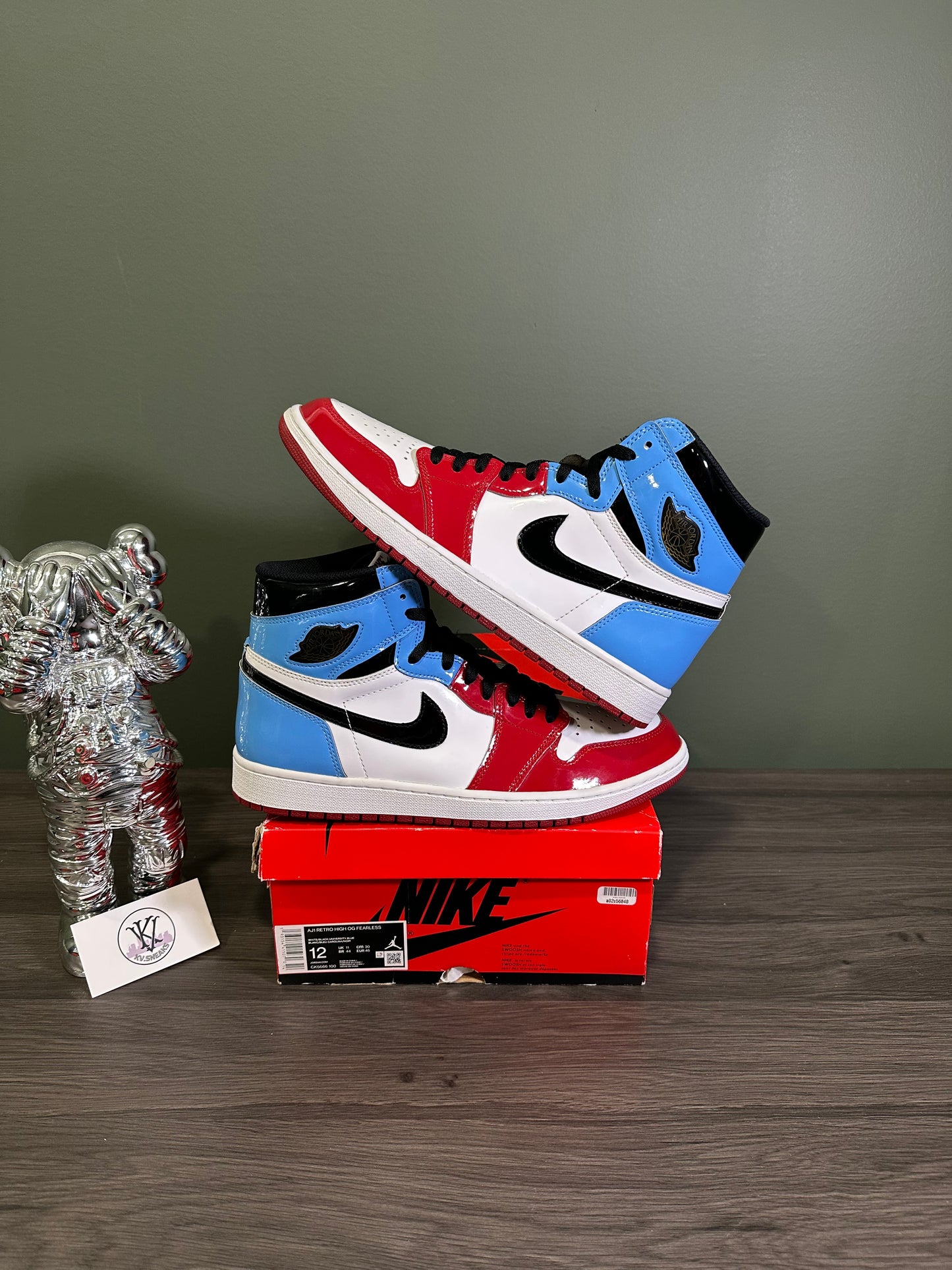 Jordan 1 High Fearless UNC Chicago