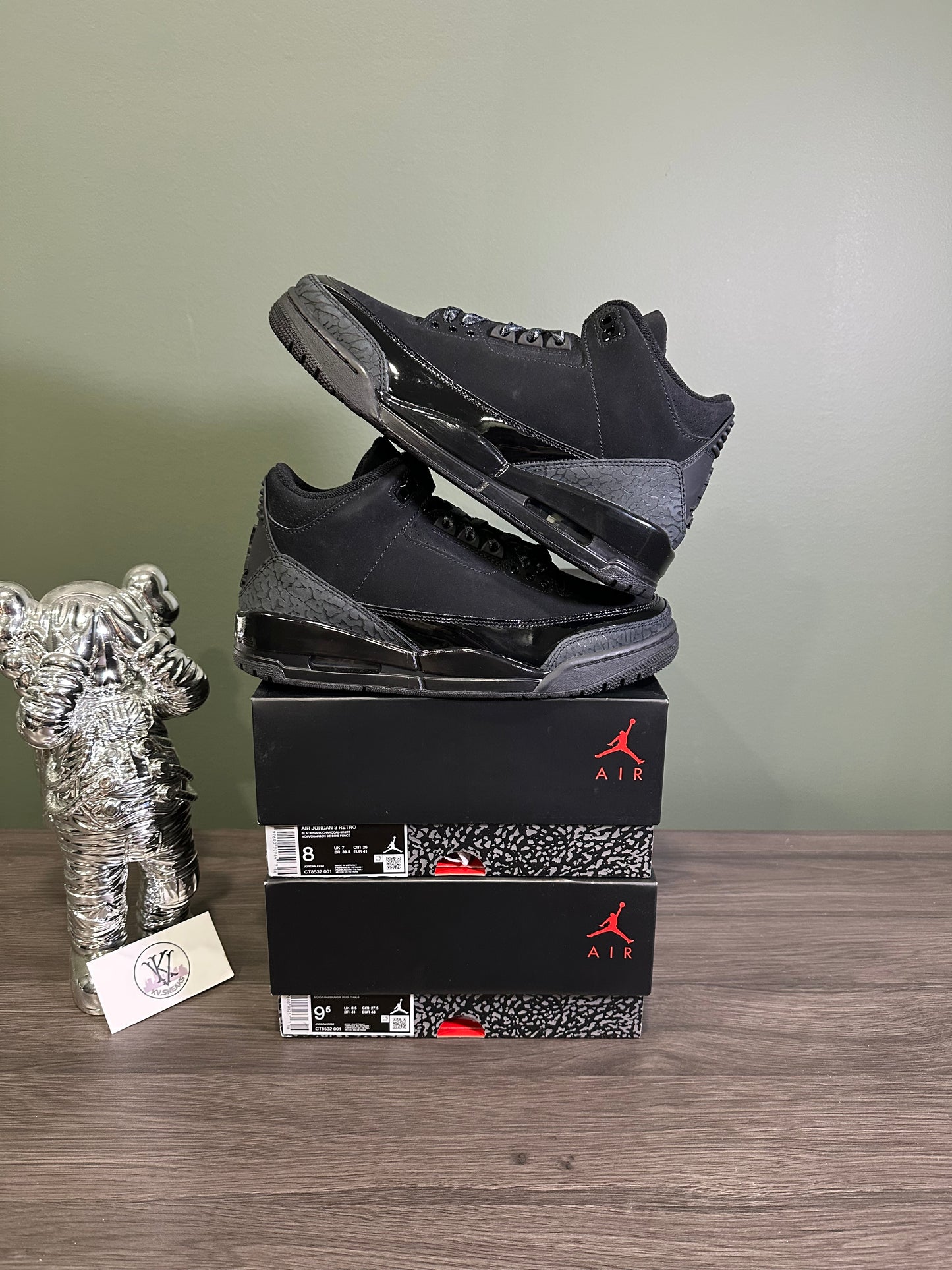 Jordan 3 Black Cat 2025
