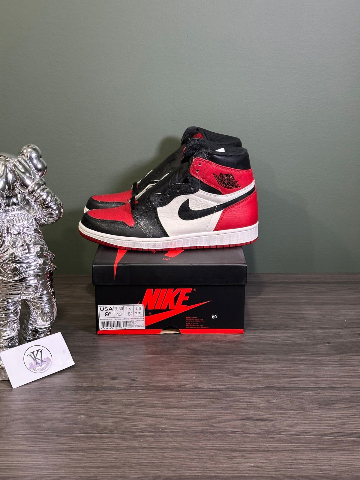 Jordan 1 Retro High Bred Toe