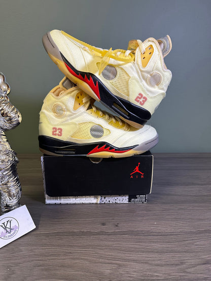 Jordan 5 Retro Off-White Sail