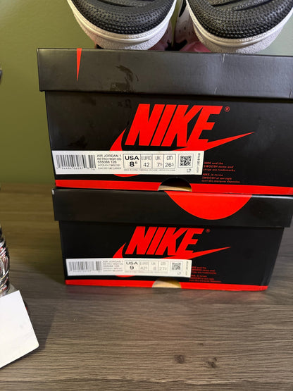 Jordan 1 Retro High Light Smoke Grey