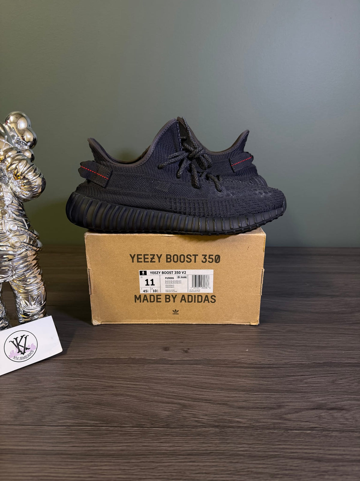 adidas Yeezy Boost 350 V2 Black (Non-Reflective)