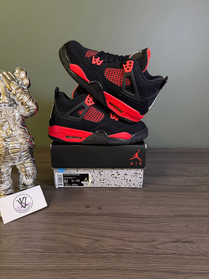Jordan 4 Retro Red Thunder (GS)