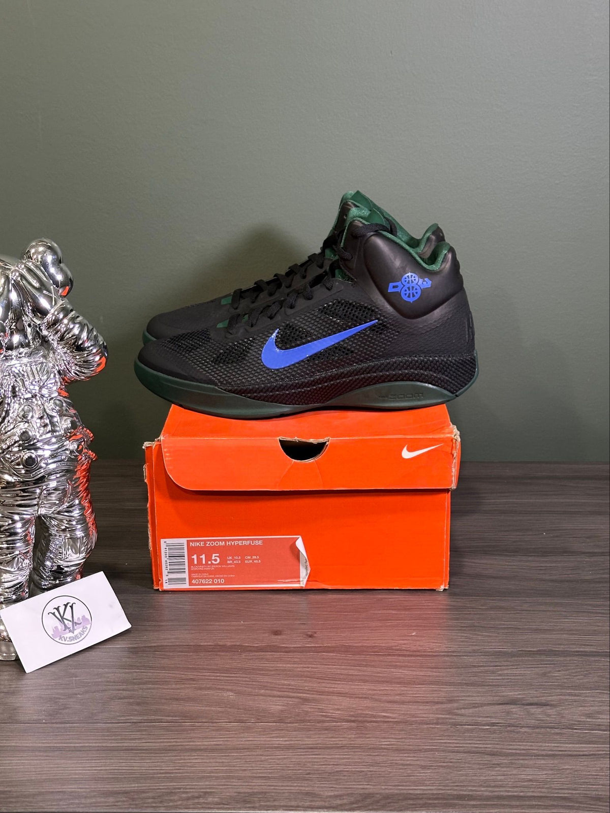 NIKE ZOOM HYPERFUSE DERON WILLIAMS AWAY PE
