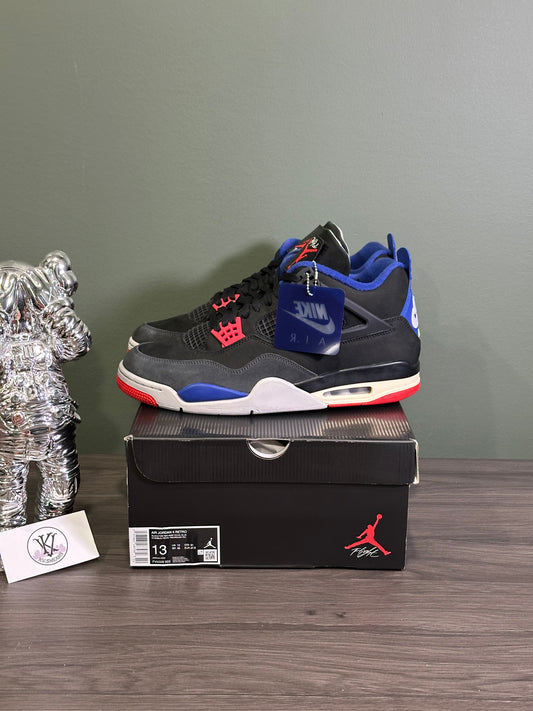Jordan 4 Rare Air Gold Lettering