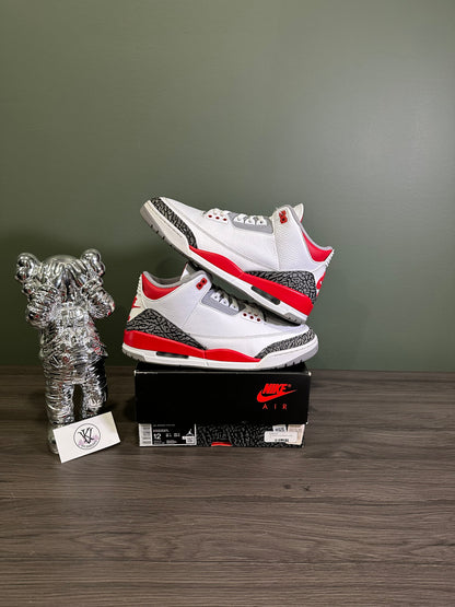 Jordan 3 Fire Red 2022