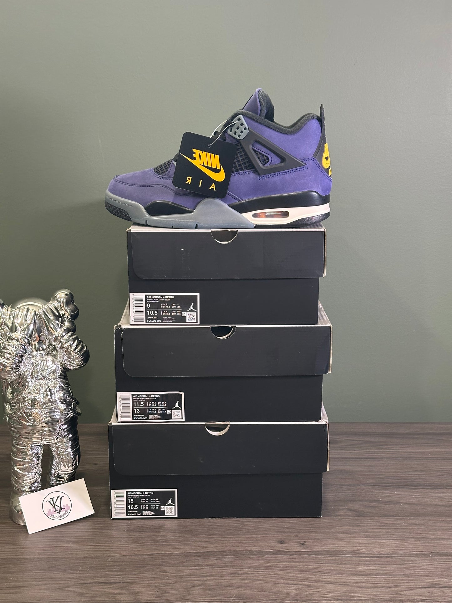 Jordan 4 Lakers