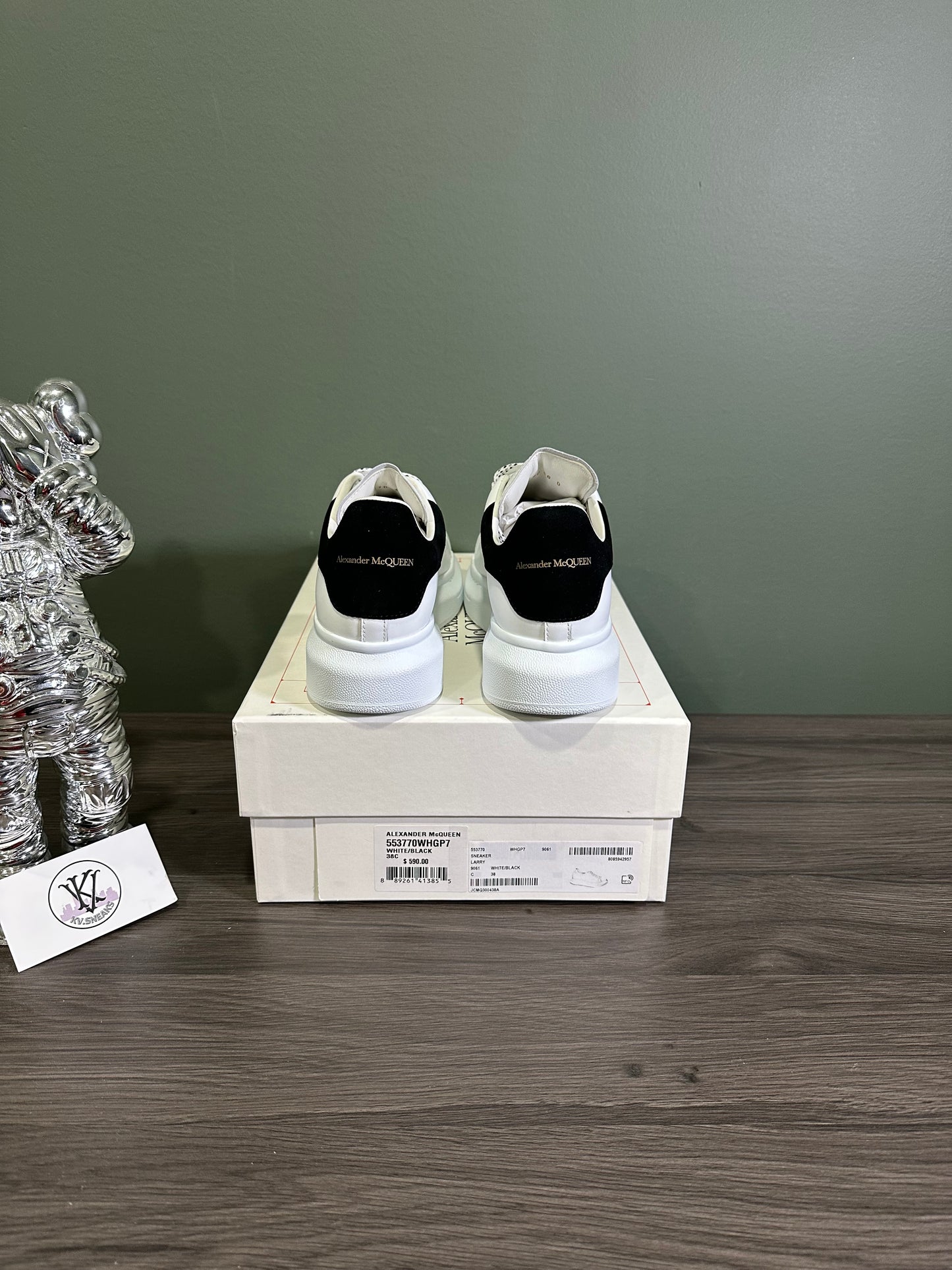 Alexander McQueen Oversized White Black (W)