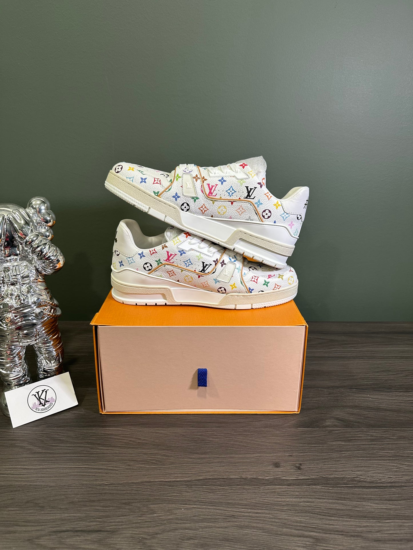 Louis Vuitton Trainer Takashi Murakami White