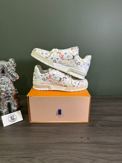Louis Vuitton Trainer Takashi Murakami White