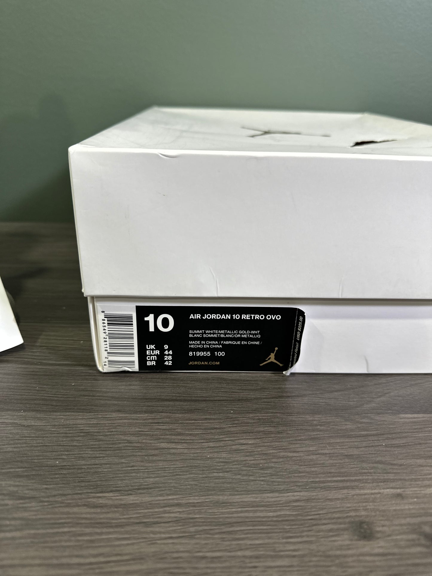 Jordan 12 Drake OVO White