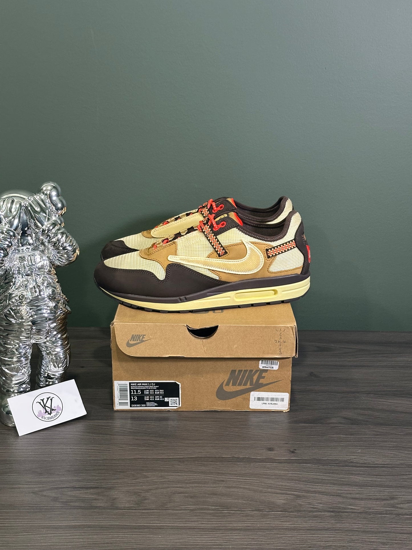 Air Max 1 Travis Scott Baroque Brown