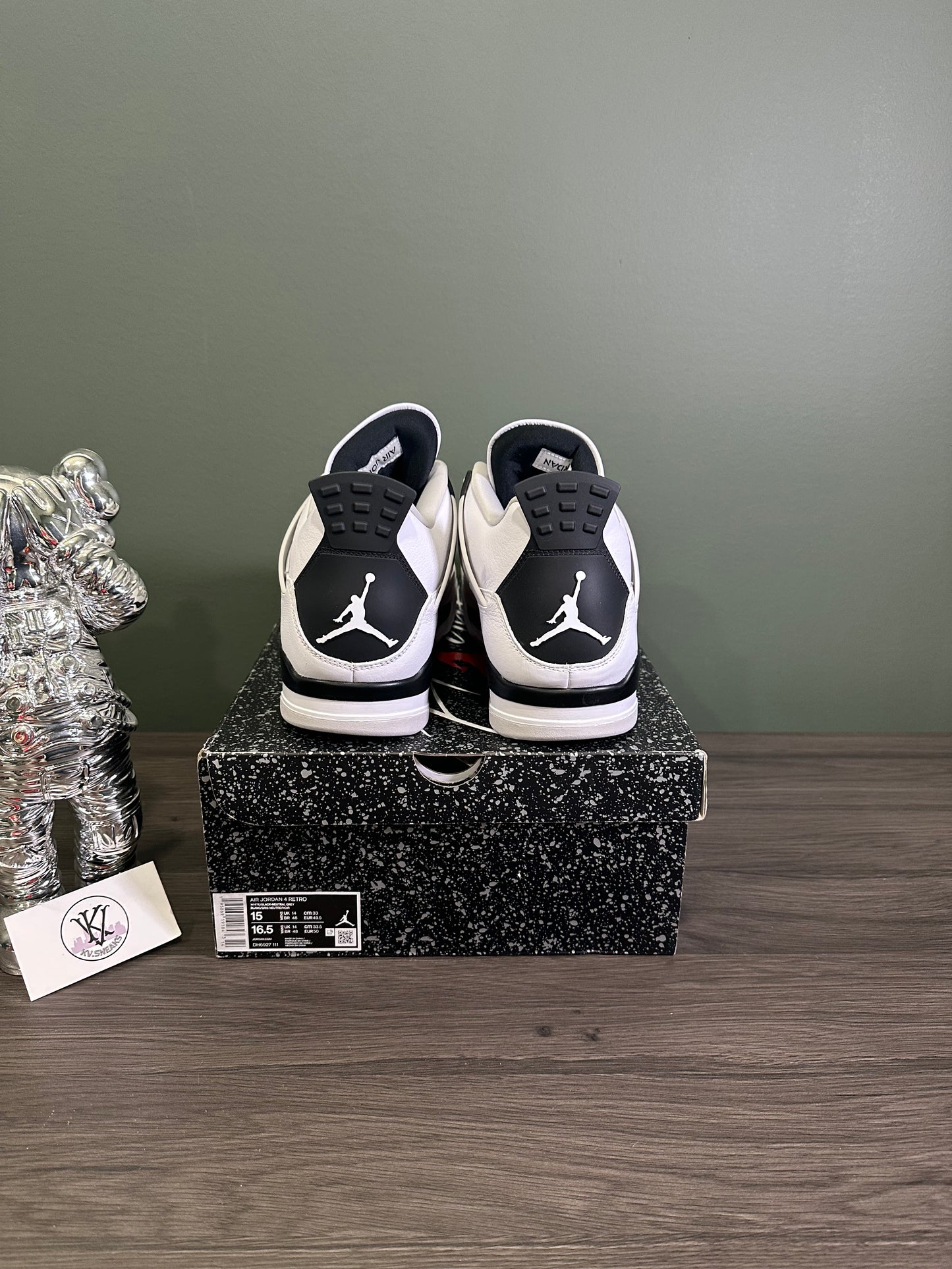 Jordan 4 Military Black