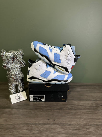 Jordan 6 UNC White (GS)