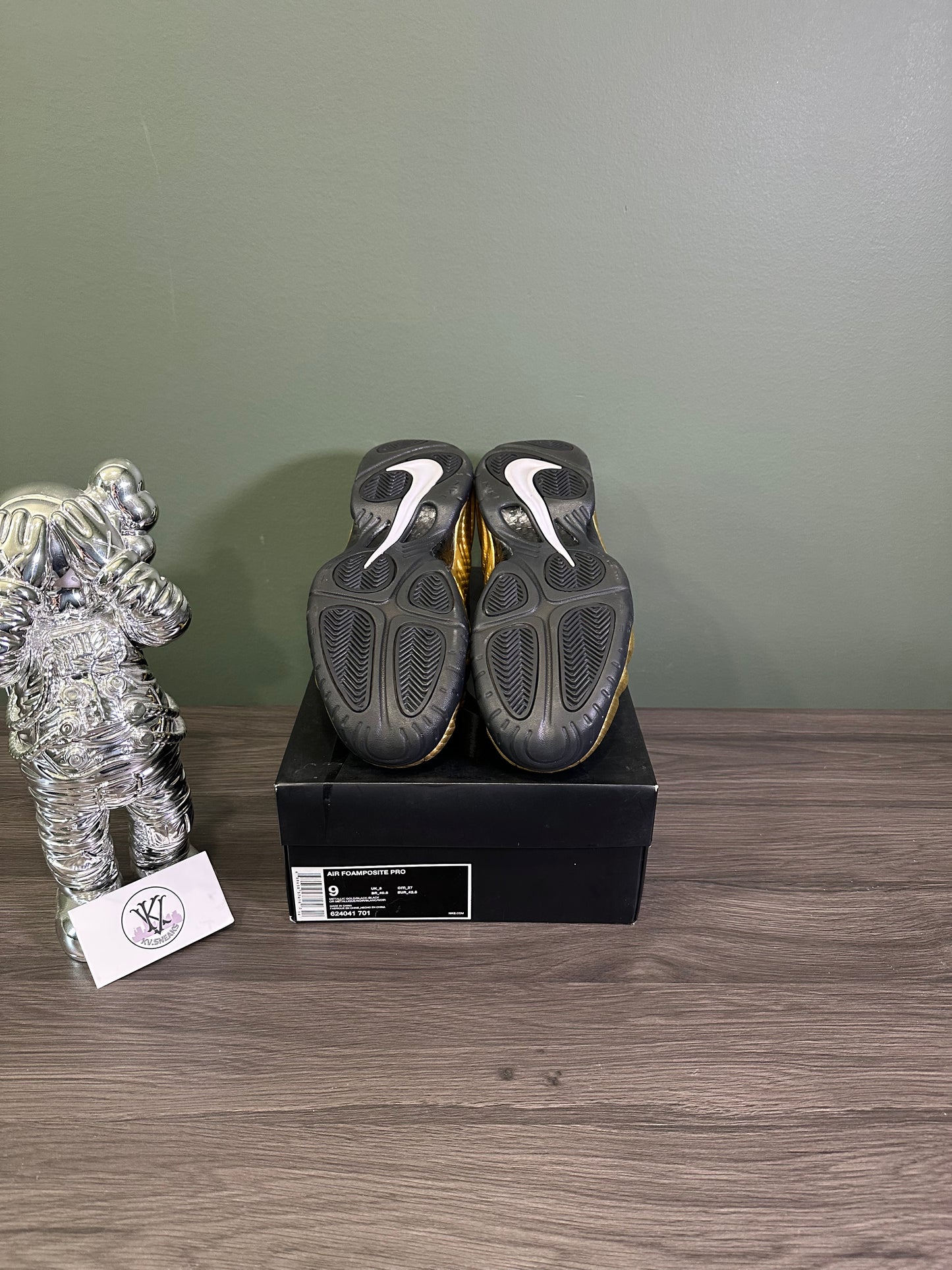 Air Foamposite Pro Metallic Gold