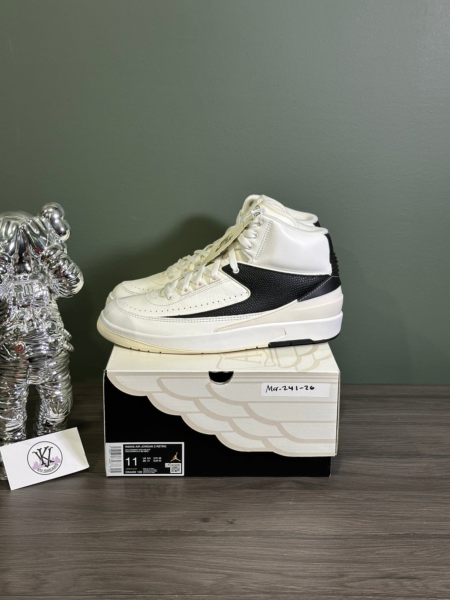 Jordan 2 Sail Black