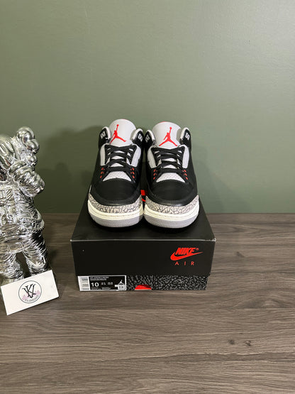 Jordan 3 Black Cement 2024