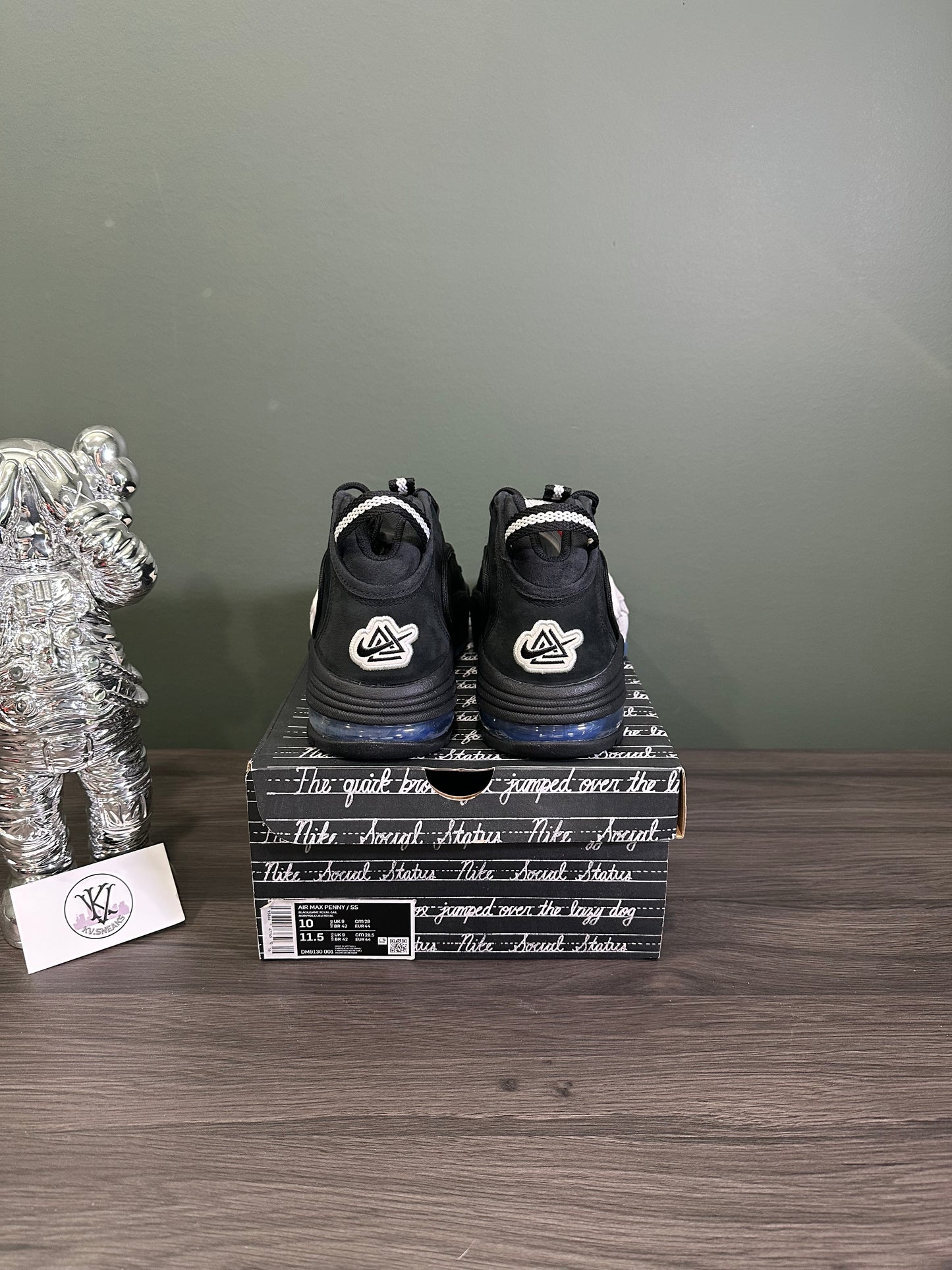 Air Max Penny 1 Social Status Black