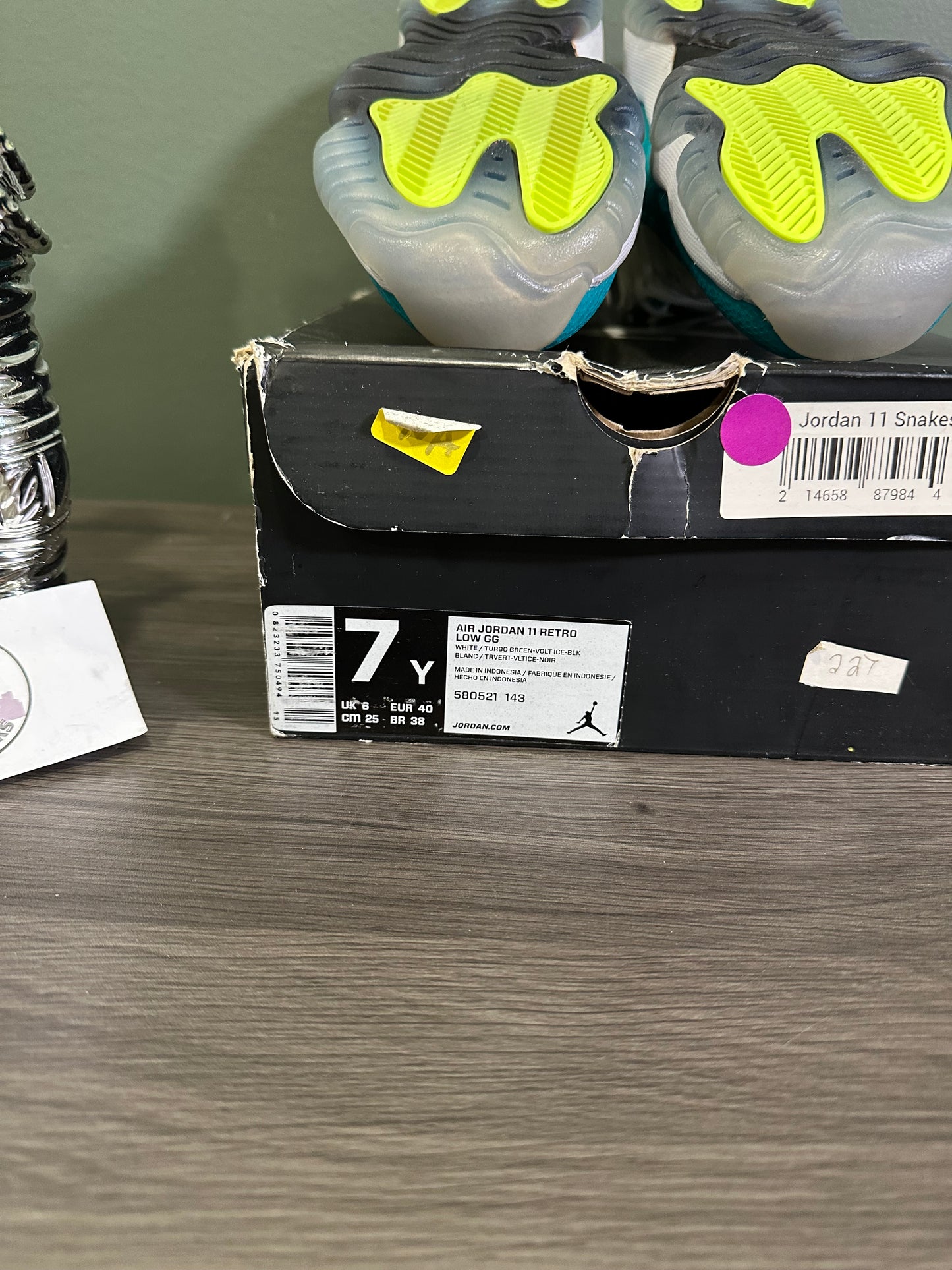 Jordan 11 Low Aqua Safari (GS)