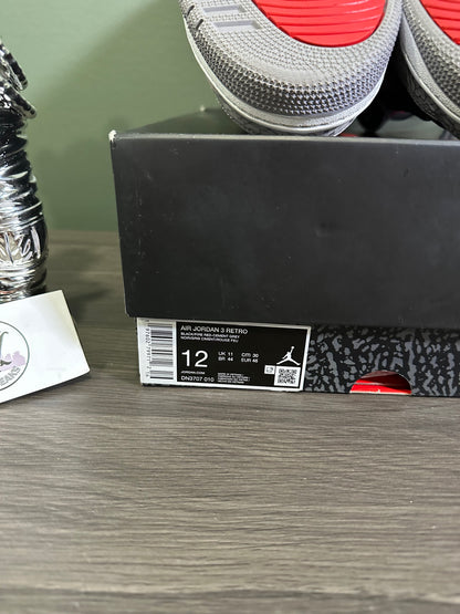 Jordan 3 Black Cement 2024