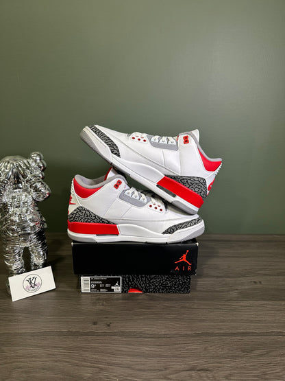 Jordan 3 Fire Red 2022