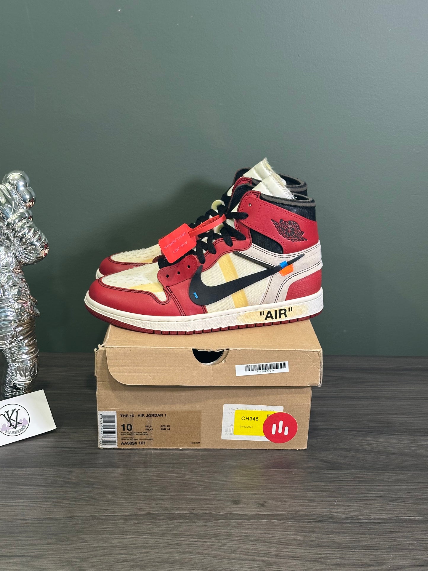 Jordan 1 High Off-White Chicago