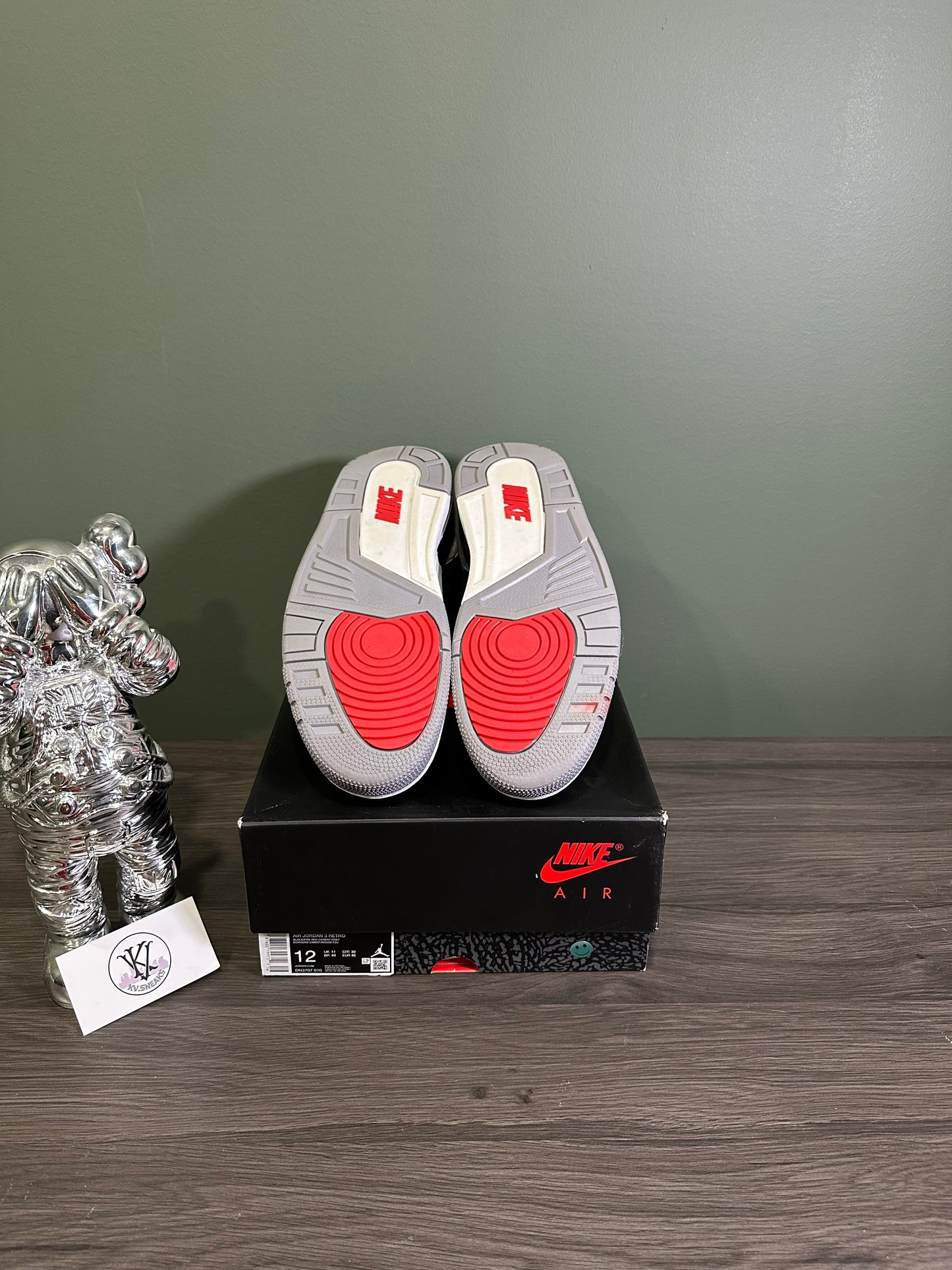 Jordan 3 Black Cement 2024