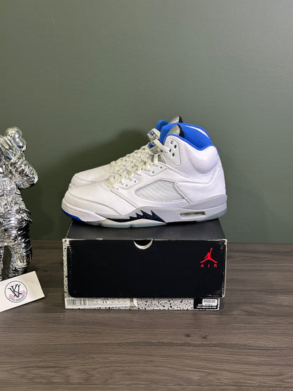 Jordan 5 White Stealth