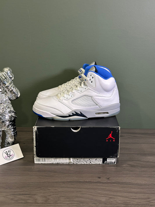 Jordan 5 White Stealth