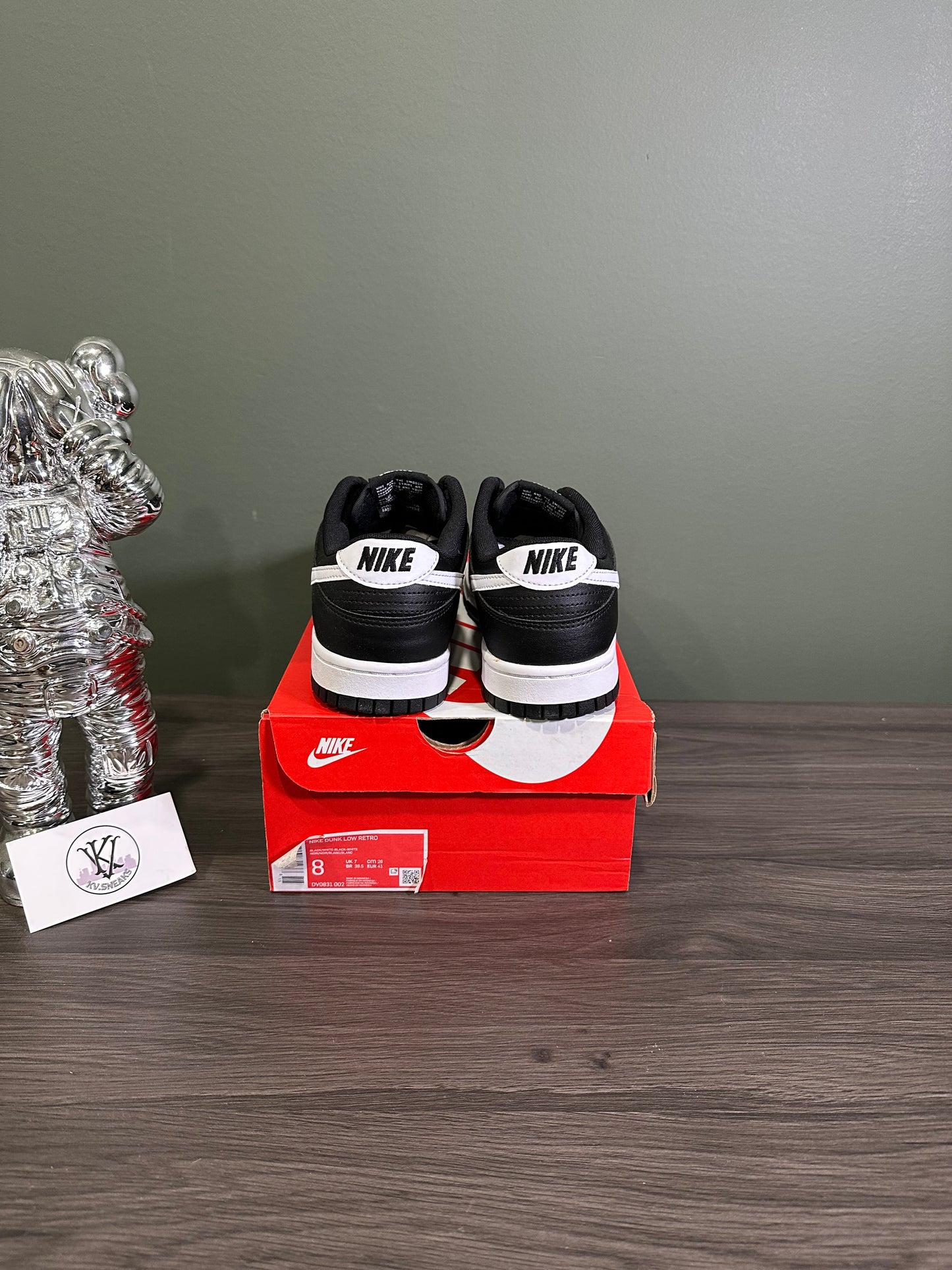 Dunk Low Black Panda 2.0
