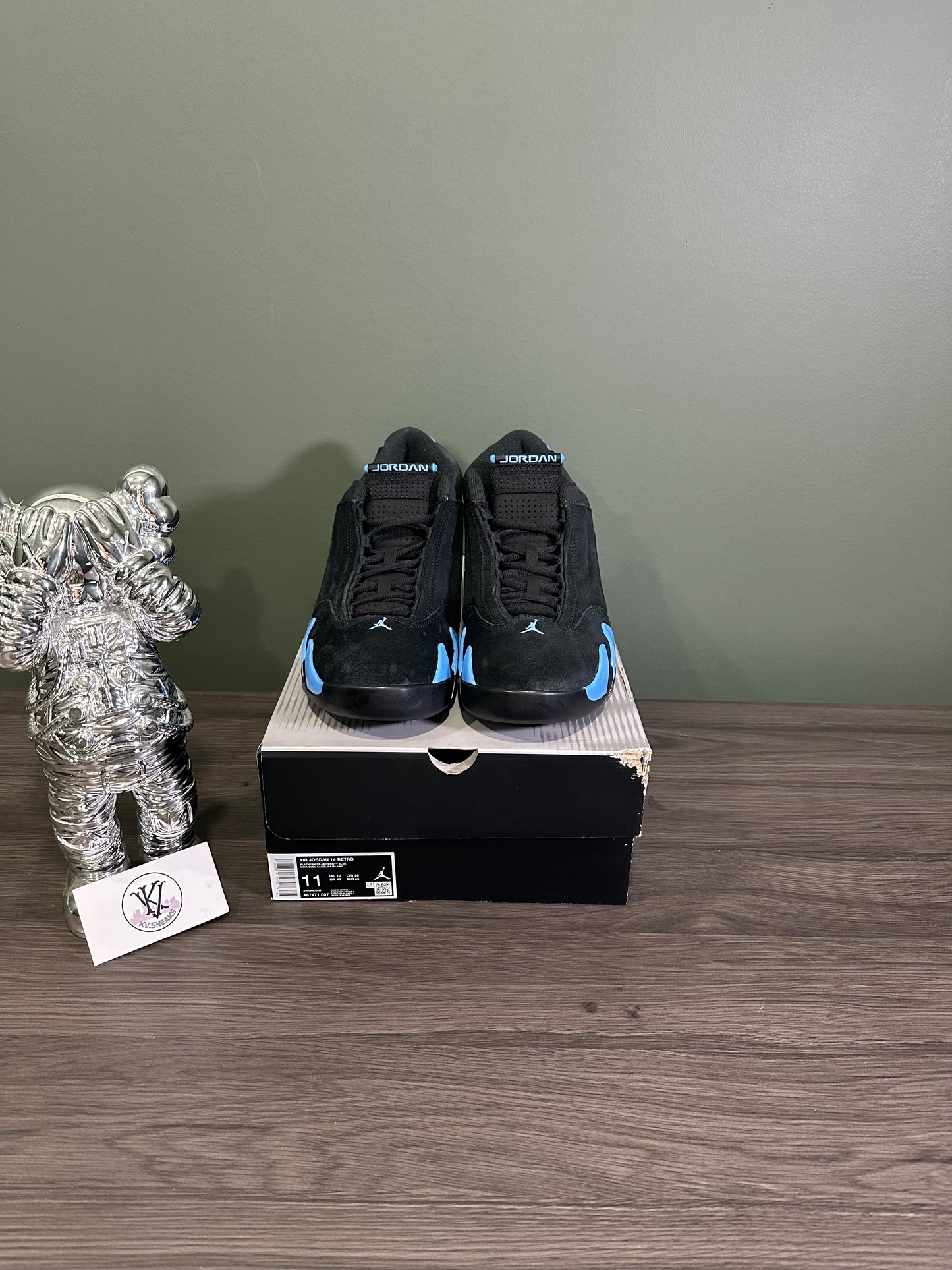 Jordan 14 Black University Blue 2026