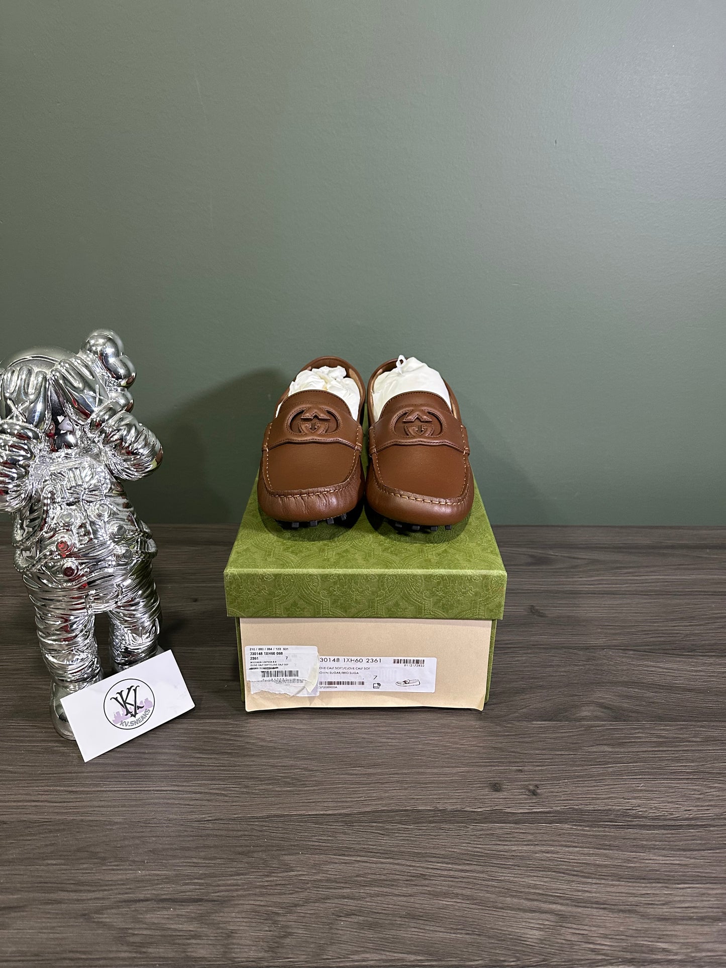 Gucci Interlocking G Driver Loafers
