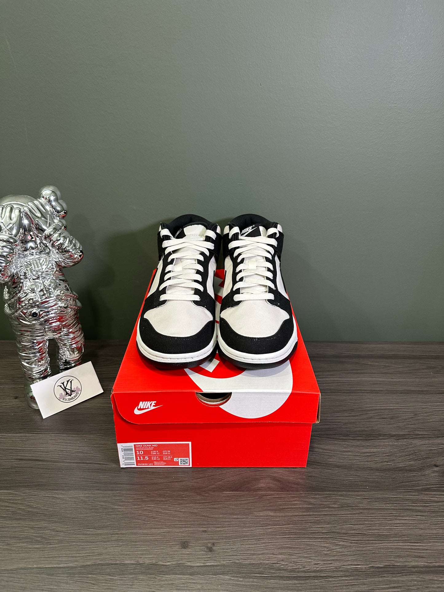 Dunk Mid Canvas Panda