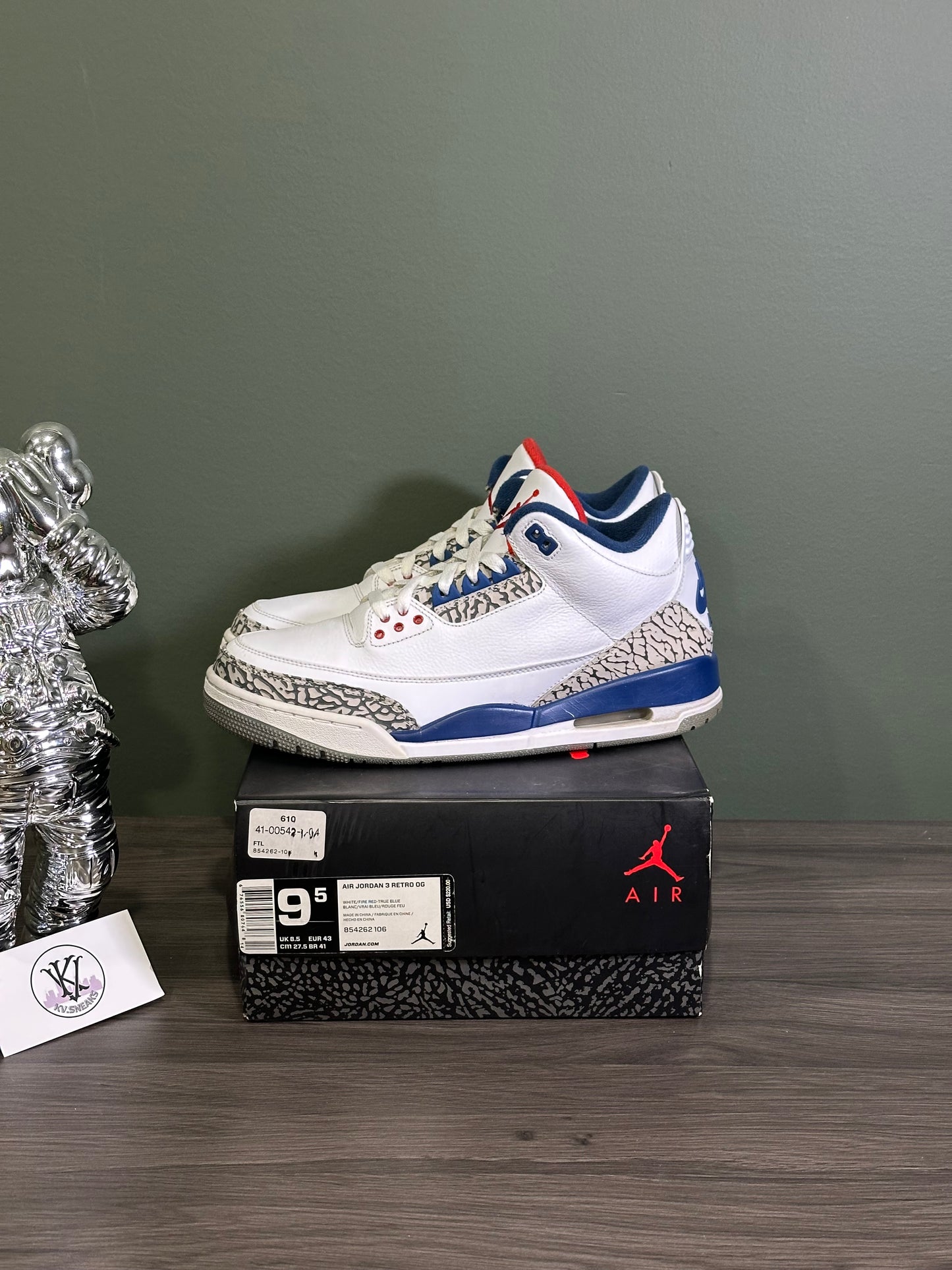 Jordan 3 True Blue 2016