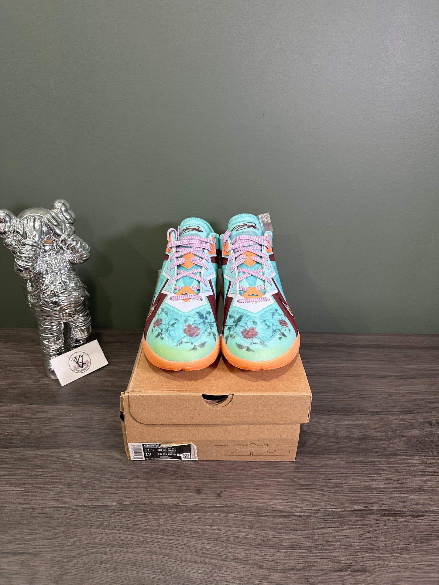 LeBron 18 Low Mimi Plange Daughters Floral