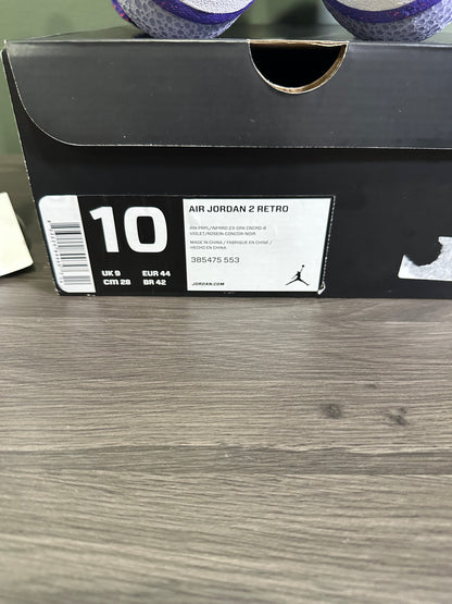 Jordan 2 Iron Purple