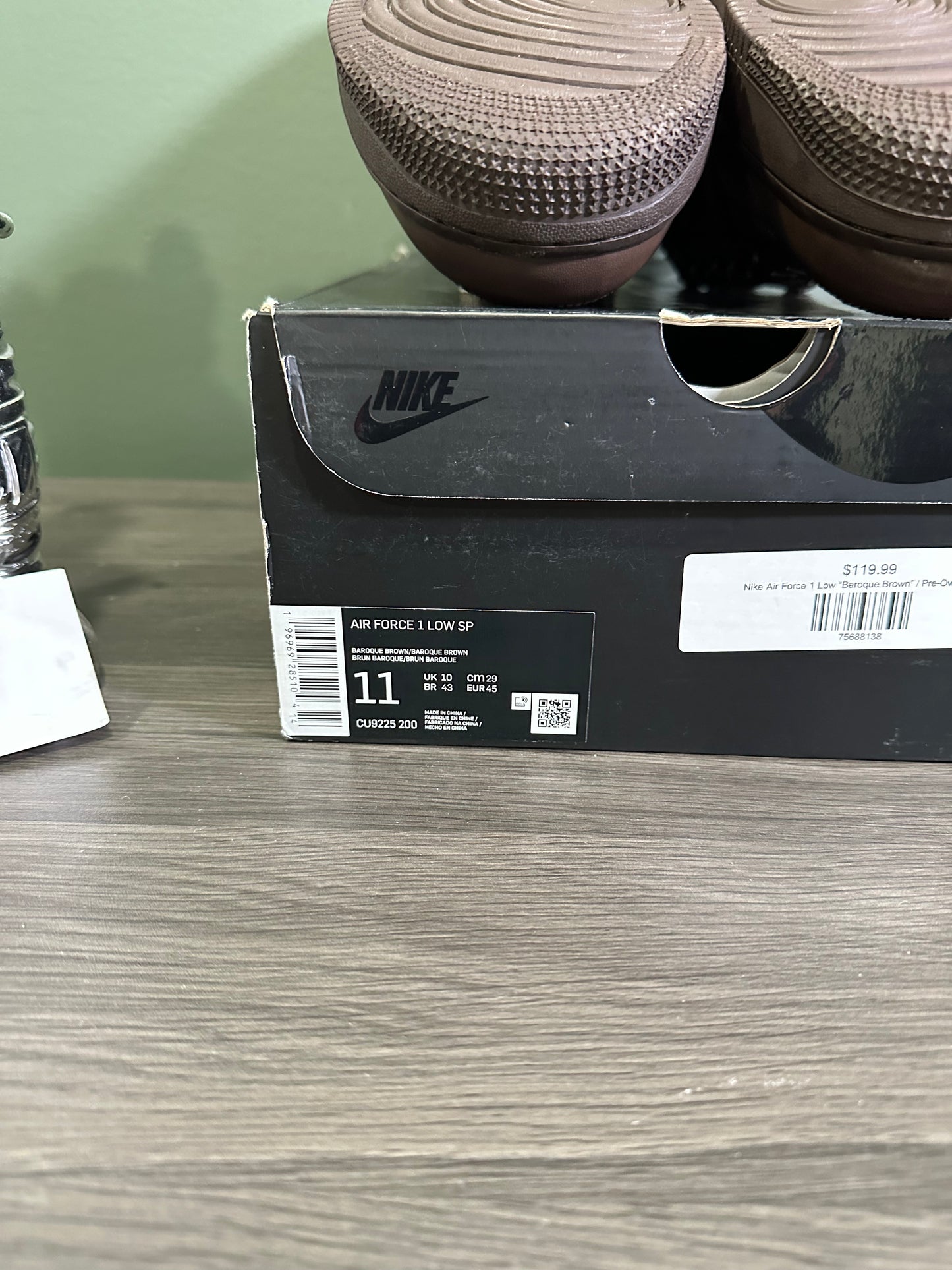 Air Force 1 Supreme Baroque Brown