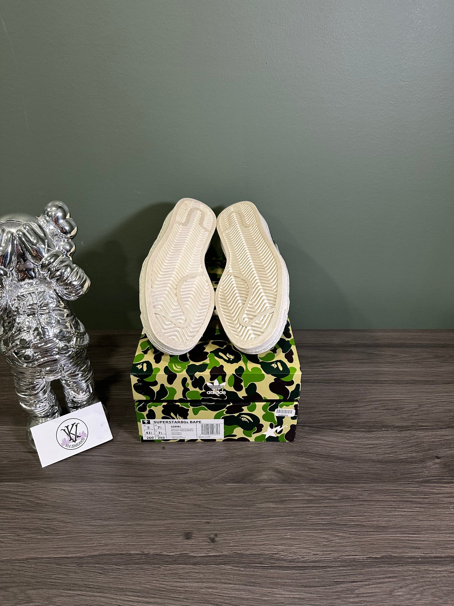 Adidas Superstar Bape Camo Green