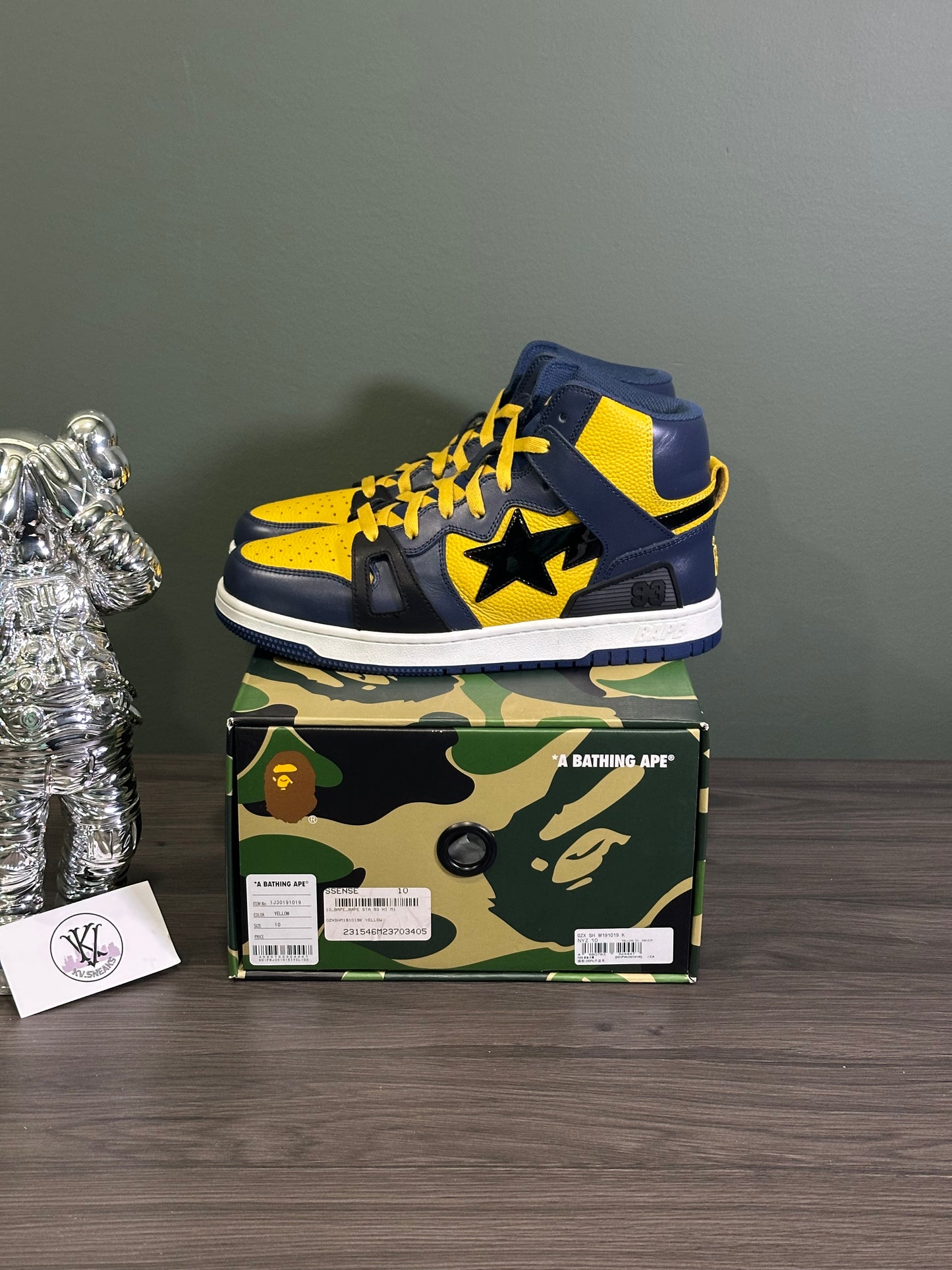Bape Sta 93 Hi Minchigan