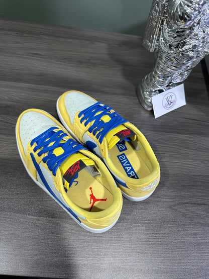 Jordan 1 Low Travis Scott Canary (W)