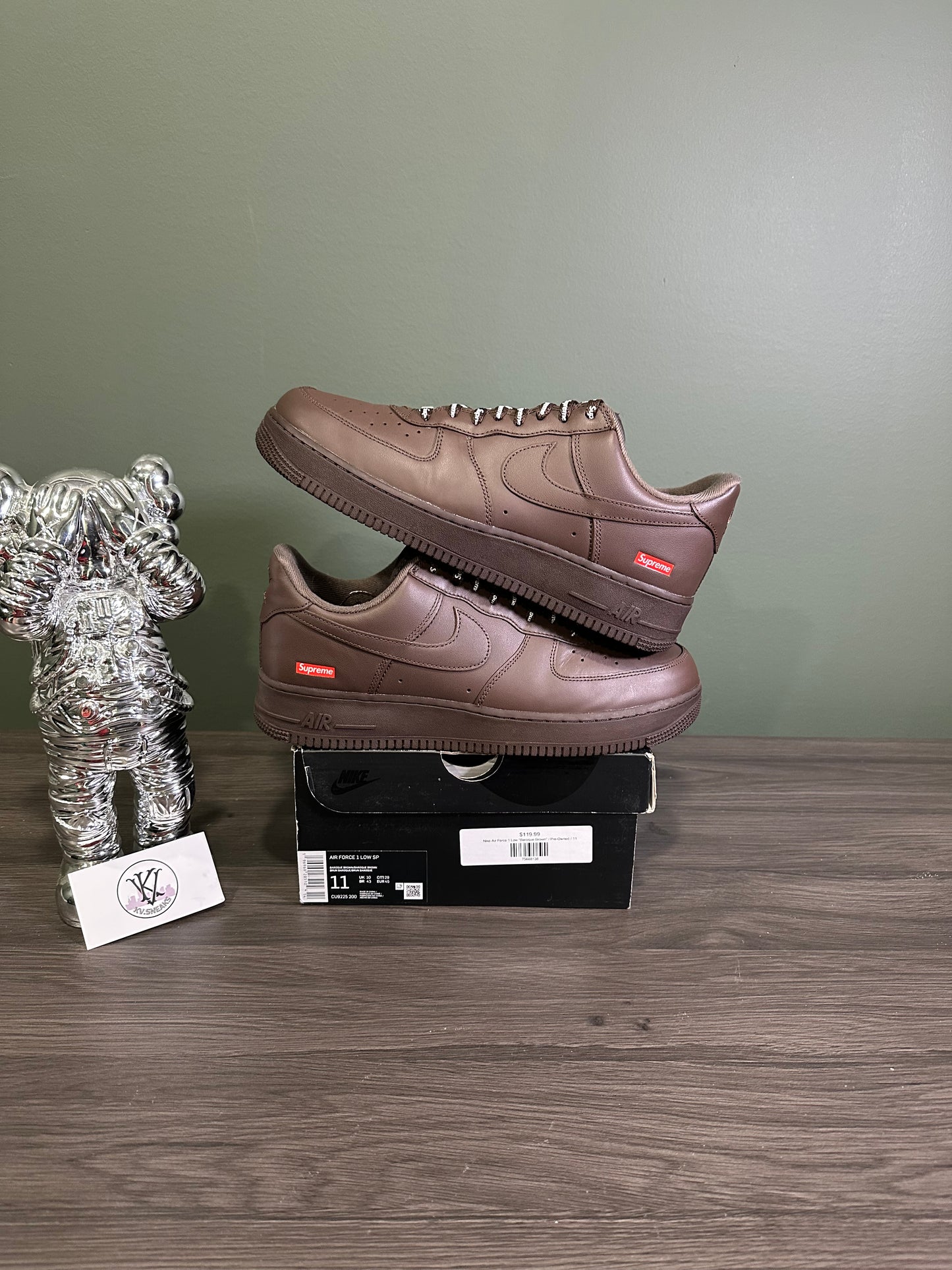Air Force 1 Supreme Baroque Brown