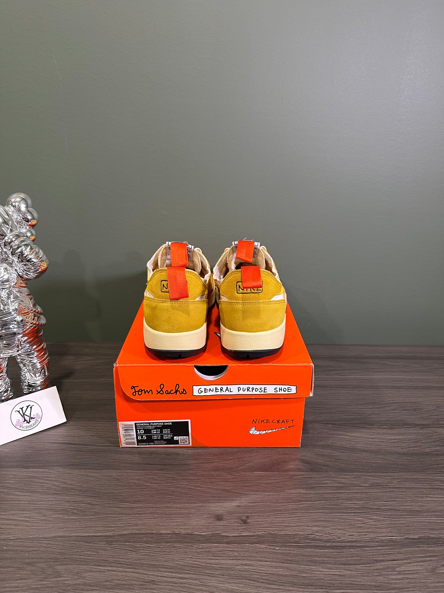 NikeCraft General Purpose Shoes Tom Sachs Dark Sulfur